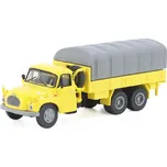 Tatra T138 1:87 - Schuco Tatra T138 Laadbak Met Huif - kovový model auta 1/87
