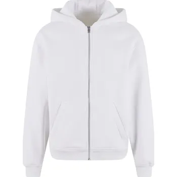 Pánská mikina New Morning Studios Těžká unisex oversize mikina s kapucí - 5XL white