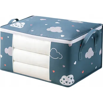 Úložný box Velký obal Krabička Krabička Organizér na povlečení oblečení deka XL do skříně