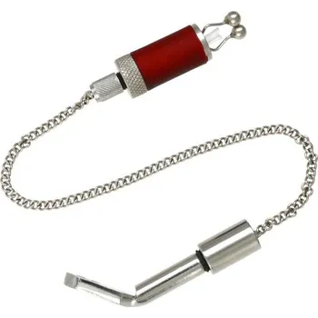 Signalizátor záběru Řetízkový Indikátor Mikado Metalový Hanger Červený