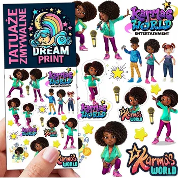 Odstranitelné tetování Filmová a herní nálepka na tetování Dětské vodní tetování Omyvatelné k narozeninám Dárek Dočasný dárek pro děti Originální opakovaně použitelné Spousta Vzorů