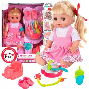 Panenka Panenka Sferazabawek Martynka pije, čůrá, mluví polsky, 30 cm