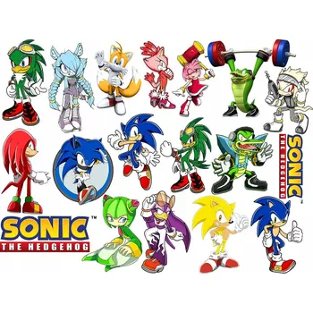 Tetování DOČASNÉ TETOVÁNÍ PRO DĚTI SONIC SADA