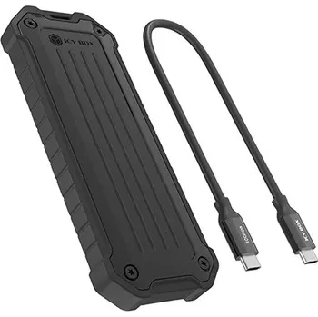 Hliníkové pouzdro pro SSD M.2 NVMe i SATA USB‑C 3.2 Gen 2 10 Gb/s