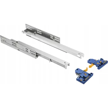 Vedení MODERN SLIDE L-500 s tlumením dovírání, plný výsuv