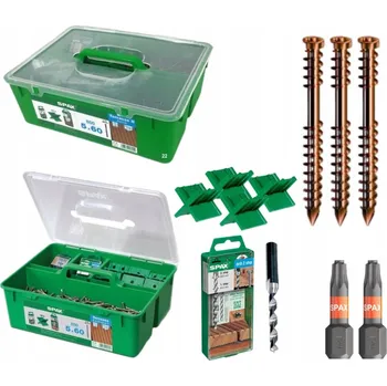 Vrták Šrouby do dřeva Spax 5 x 60 mm, 850 ks