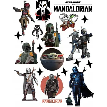 Tetování Smyvatelné tetování pro děti Mandalorian Star Wars