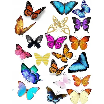Odstranitelné tetování Smyvatelné tetování pro děti - Motýlci