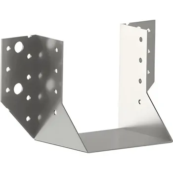 Tesařské kování Bova Trámová botka, 100 × 100 mm, ocel, žárově pozinkováno, 20 ks BV/T11-27