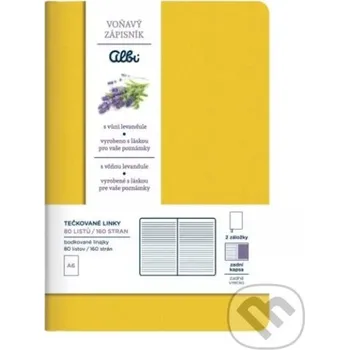Záložka Voňavý blok A6 - Žltý - Albi Albi