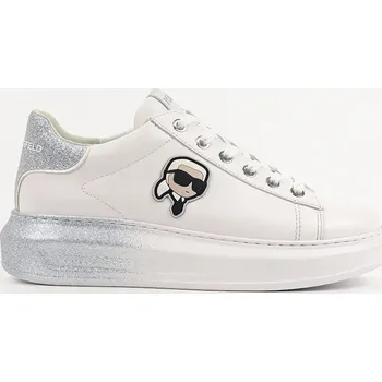 Dámská obuv Kožené tenisky Karl Lagerfeld KAPRI KL62530F.01S bílá 00X, EUR 36