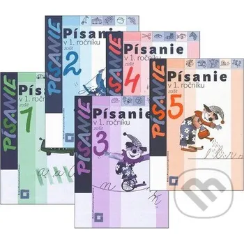 Encyklopedie Písanie v 1. ročníku (komplet 5 písaniek s predtlačou) - Kamila Štefeková, Romana Culková Orbis Pictus Istropolitana