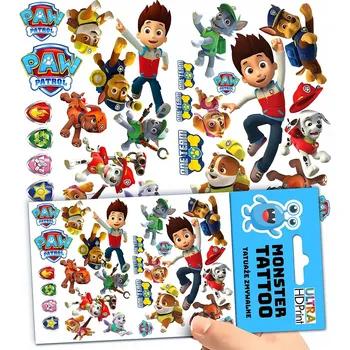 Tetování Filmová a herní nálepka na tetování Dětské vodní tetování Omyvatelné k narozeninám Dárek Dočasný dárek pro děti Originální opakovaně použitelné Spousta Vzorů