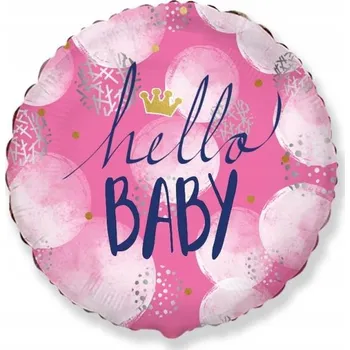 Balónek Fóliový balónek 18" FX - Hello Baby Girl, balený