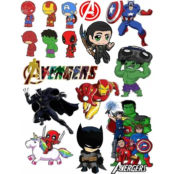 Odstranitelné tetování Smyvatelné tetovačky pro děti Avengers - dočasné tetování