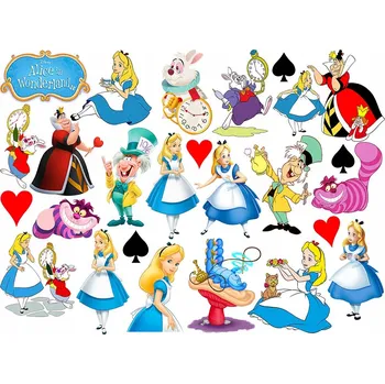 Tetování DOČASNÁ TETOVÁNÍ PRO DĚTI DOČASNÁ ALENKA V ŘÍŠI DIVŮ JAKO