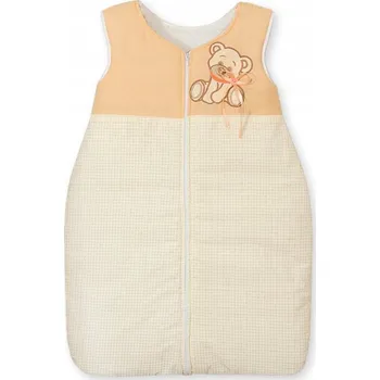 Zavinovačka BAVLNĚNÝ SPACÍ PYTEL PRO DĚTI M 6-12 MĚSÍCŮ TOG 2.5 CELOROČNÍ ZATEPLENÝ MEDVÍDEK