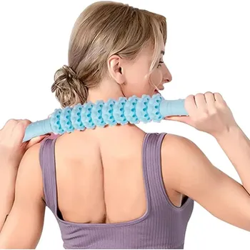 Masážní přístroj Masážní Přístroj váleček na krk, tělo a záda s výstupky - roller na jógu a fitness