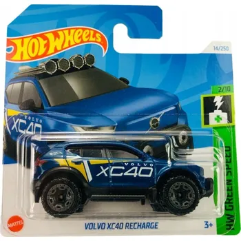 autíčko HOT WHEELS 2024 VOLVO XC40 RECHARGE HTB79 14/250 HW GREEN SPEED 2/10