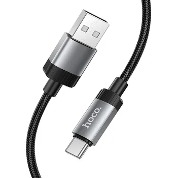 Datový kabel Kabel USB A na USB C Hoco 3A 1 m X117 černý