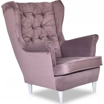 Křeslo Křeslo ušák Family Meble růžové