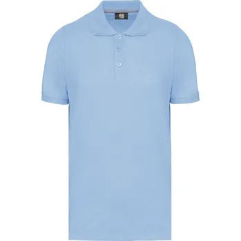 Pánské tričko Kariban Pánské pracovní piqué polo z těžké bavlny - 5XL sky blue
