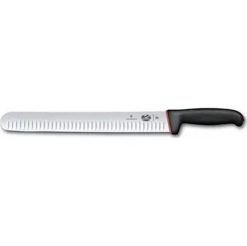 Kuchyňský nůž Victorinox - Kuchyňský nůž plátkovací DUAL GRIP 30 cm černá