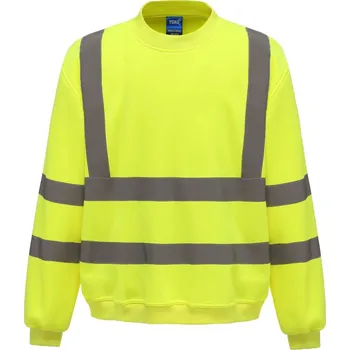 Pánská mikina Yoko Hi-Vis mikina - XL hi vis yellow