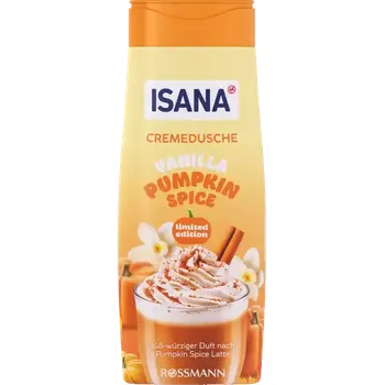 Sprchový gel ISANA Krémový sprchový gel Vanilka Pumpkin Spice 300ml