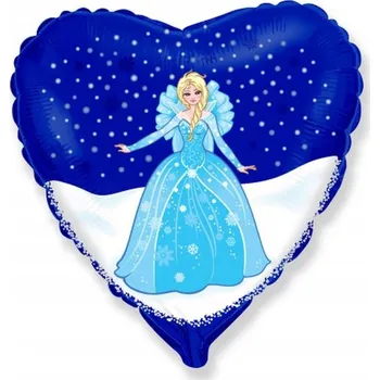Balónek Fóliový balónek 18" FX - Sněžná říše - Princezna (blond), balený