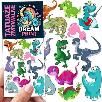 Odstranitelné tetování Filmová a herní nálepka na tetování Dětské vodní tetování Omyvatelné k narozeninám Dárek Dočasný dárek pro děti Originální opakovaně použitelné Spousta Vzorů