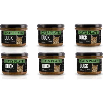 Krmivo pro kočku Mokré Krmivo pro kočky Cats Plate Duck - Kachna 180g