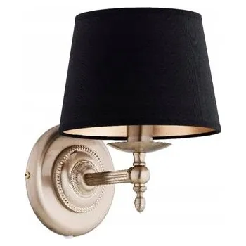 Nástěnné svítidlo Nástěnné svítidlo Alfa černé, žluté E14 10 W