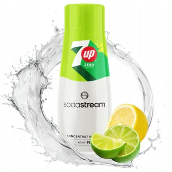 Sirup pro výrobník sody SIRUP SODASTREAM KONCENTRÁT 7up FREE PRO VÝROBNÍK SODY 9L NÁPOJE z 440ml