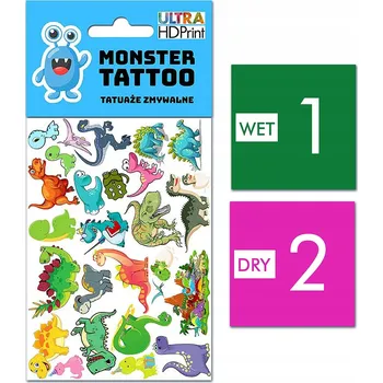 Tetování Smyvatelné tetování pro děti - Dinosauři