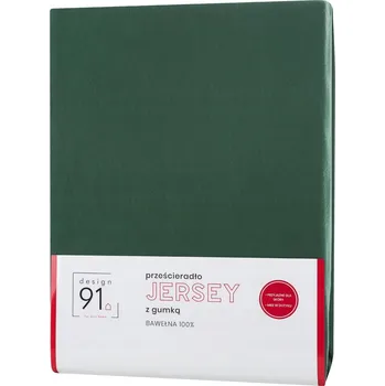 Prostěradlo PROSTĚRADLO EUROFIRANY S GUMOU JERSEY D91 160X200 VÝŠKA 30 LAHEV ZELEŇ