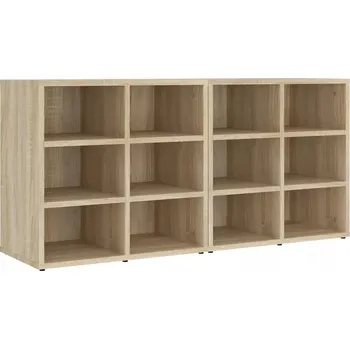 Botník z dřevotřísky, dub sonoma, 52,5x30x50 cm