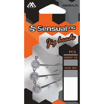 Rybářský háček Jigová hlavička Mikado Sensual 25g háček 3/0 balení 3 ks
