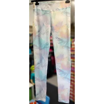 Dámské legíny Fantom Dámské FUNKČNÍ LEGÍNY Active - SVĚTLÉ KVĚTY KONFEKČNÍ VELIKOST: M