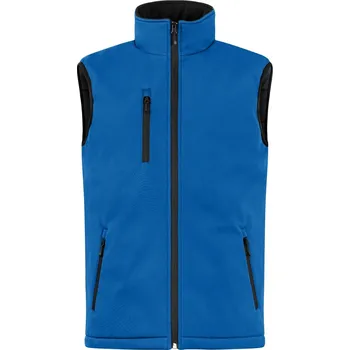Pánská vesta Clique Pánská zateplená softshellová vesta - 3XL royal blue