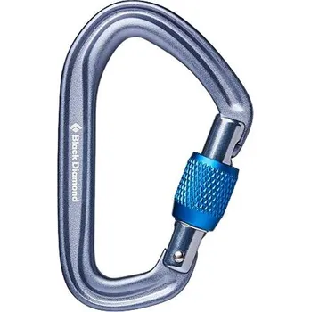 Horolezectví Black Diamond Hotforge Screwgate Carabiner Grey