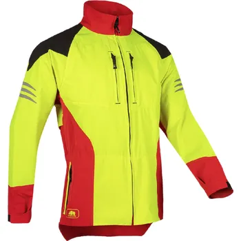 pracovní bunda SIP PROTECTION Pracovní bunda 1SKO SHINOBI Hi-Vis žlutá/červená Velikost: XL