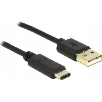 Datový kabel Kabel Delock USB - USB typ C 2 m černý