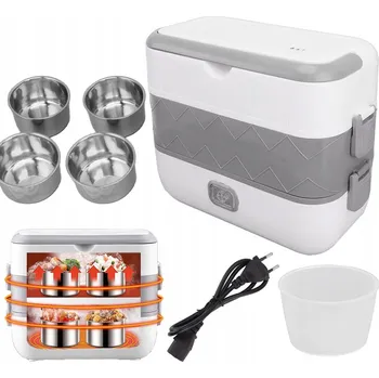Svačinový box ELEKTRICKÝ LUNCH BOX TERMOS NA OBĚD SVÁČNÍK 0,5 L 200W