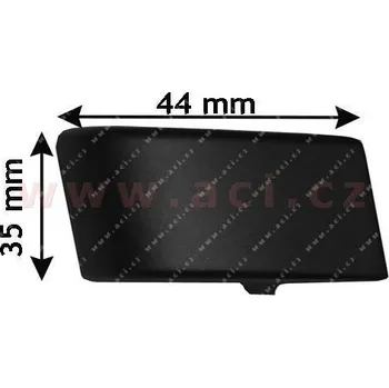 7/96- spodní boční lišta zadního blatníku černá ORIGINÁL, L