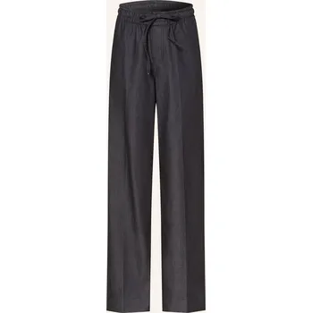 Mrs & Hugs Dámské Marlene Kalhoty, tmavě modrá, 36