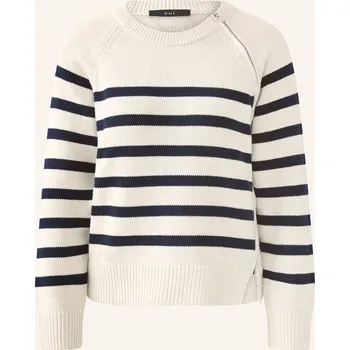 Dámský svetr Oui Dámský Svetr, bílá / tmavě modrá, 44