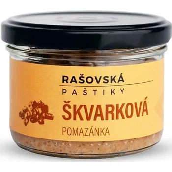 paštika a pomazánka Paštiky Rašovská Škvarková pomazánka