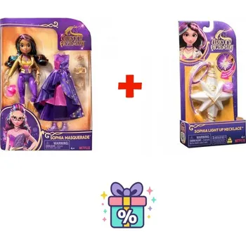 Výhodný set: Unicorn Academy deluxe panenka Sophia 24 cm + náhrdelník s prstenem