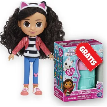 Panenka Gábinin kouzelný domek Gábinin kouzelný domek Gabby česací panenka + mini figurka v domečku ZDARMA